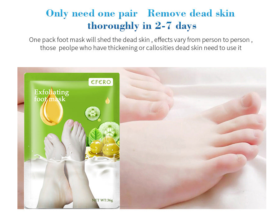 GlowStep™ Foot Peel Mask – At-Home Spa Pedicure for Soft, Baby-Smooth Feet