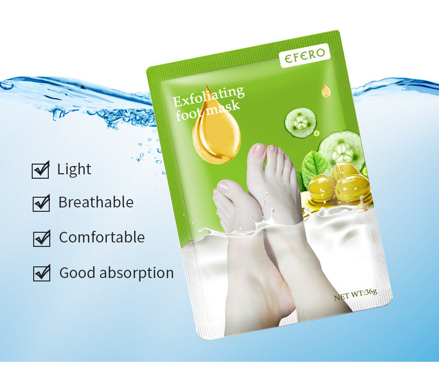 GlowStep™ Foot Peel Mask – At-Home Spa Pedicure for Soft, Baby-Smooth Feet