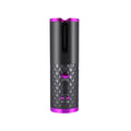 Rechargeable Ceramic Curling Iron for Effortless Waves & Curls