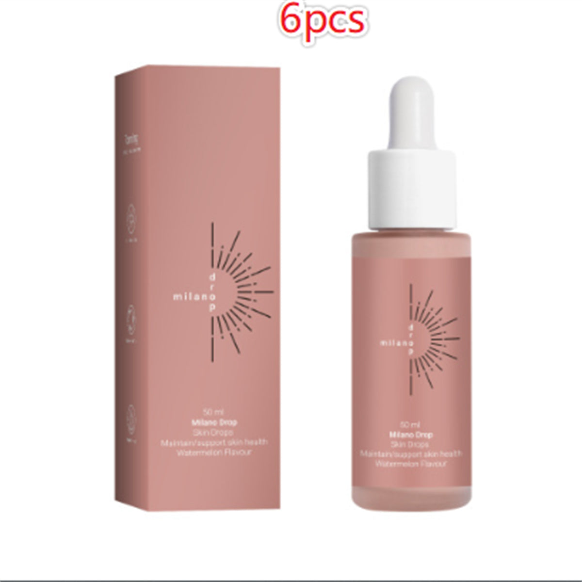 Self-Tanning Serum Drops 50ml | Dark Bronzer for Face & Body - Fast Absorbing