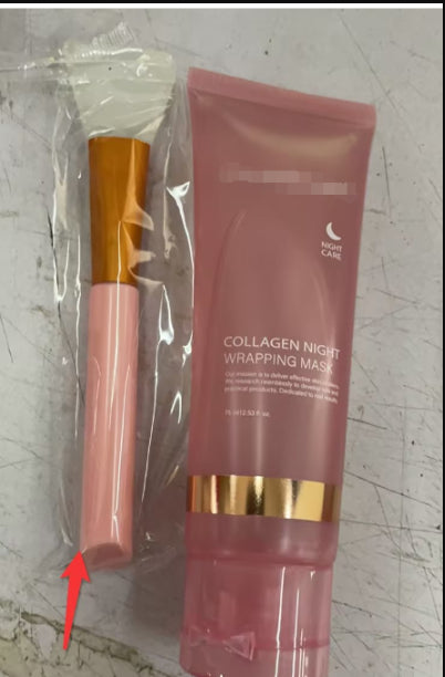 Collagen Night Face Mask with Brush - Firming & Anti-Wrinkle 75ml