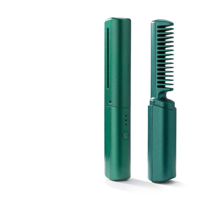 Rechargeable Ionic Smoothing Comb for Frizz-Free Hair (LCD Display)
