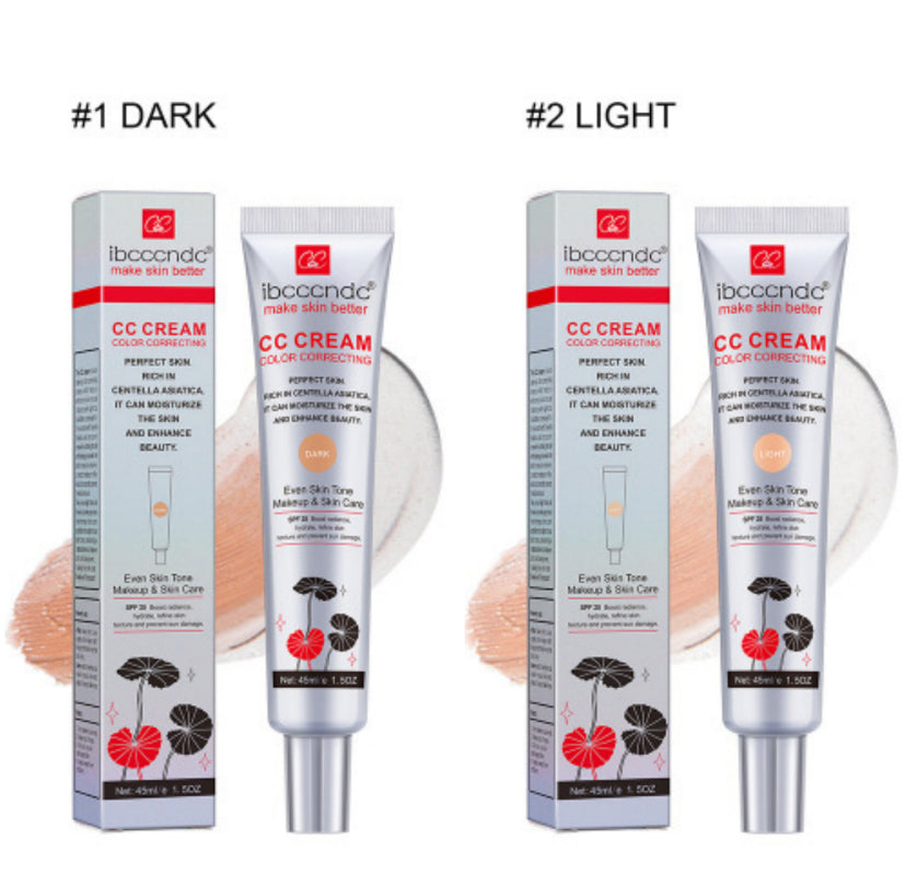 Centella Asiatica CC Cream - Moisturizing, Color Correcting, Waterproof
