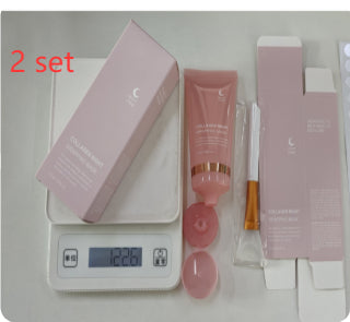 Collagen Night Face Mask with Brush - Firming & Anti-Wrinkle 75ml