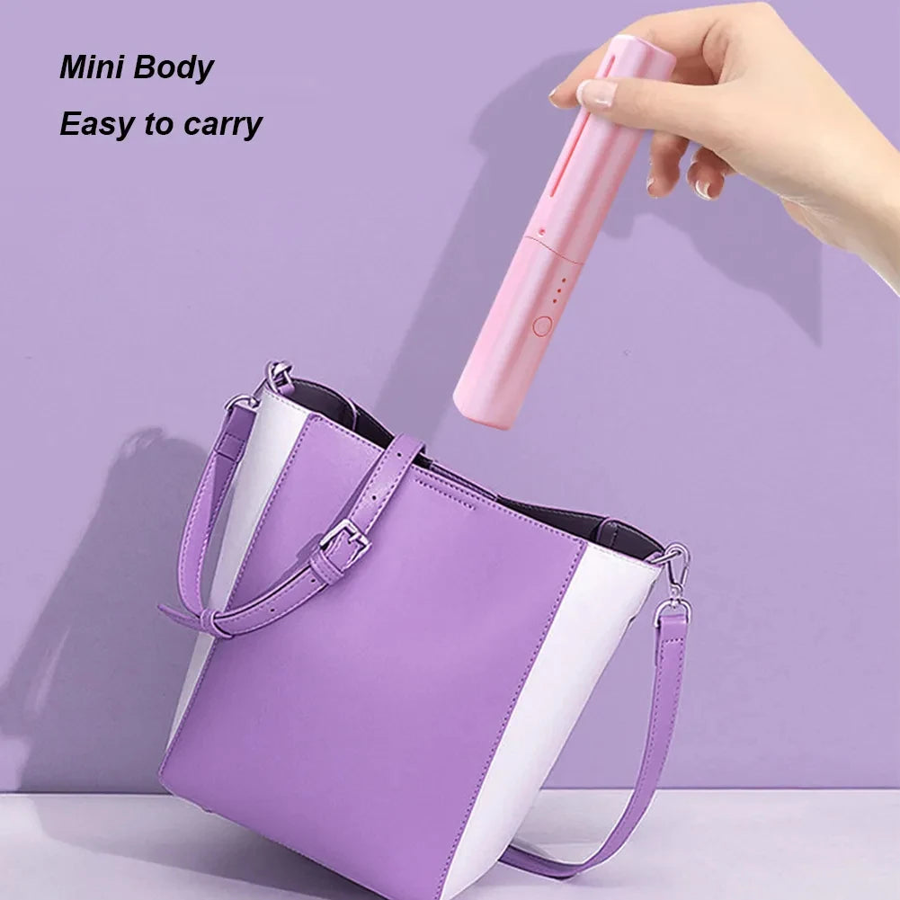 Rechargeable Ionic Smoothing Comb for Frizz-Free Hair (LCD Display)