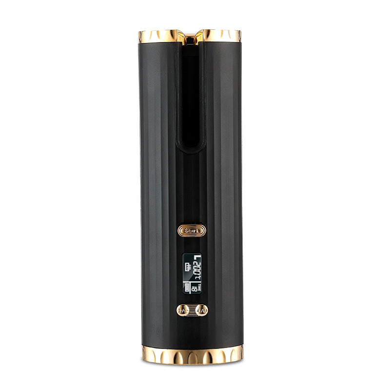 Rechargeable Ceramic Curling Iron for Effortless Waves & Curls