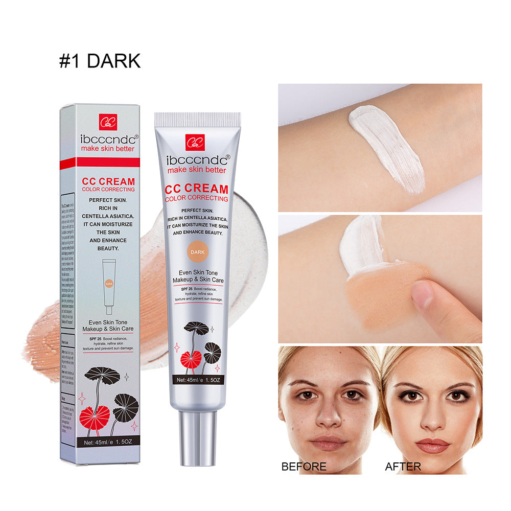 Centella Asiatica CC Cream - Moisturizing, Color Correcting, Waterproof