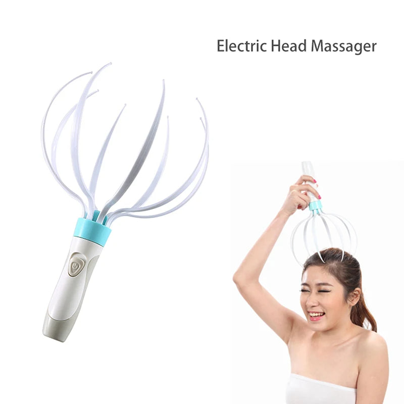ScalpThera™ Electric Massager – Stress Relief & Hair Growth Support Tool