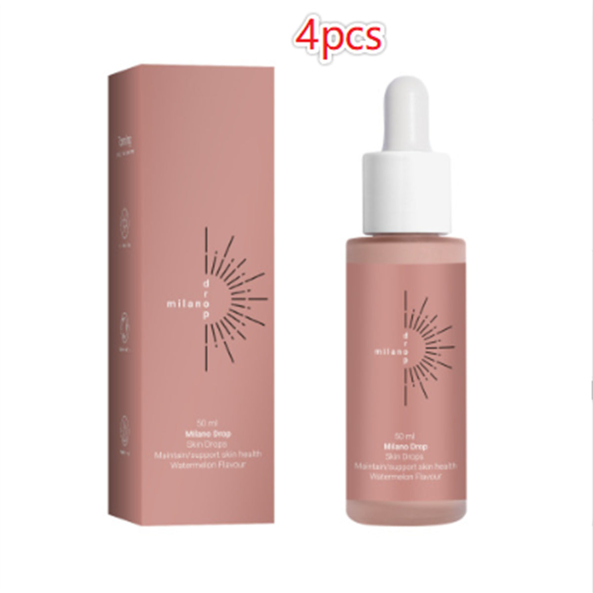 Self-Tanning Serum Drops 50ml | Dark Bronzer for Face & Body - Fast Absorbing