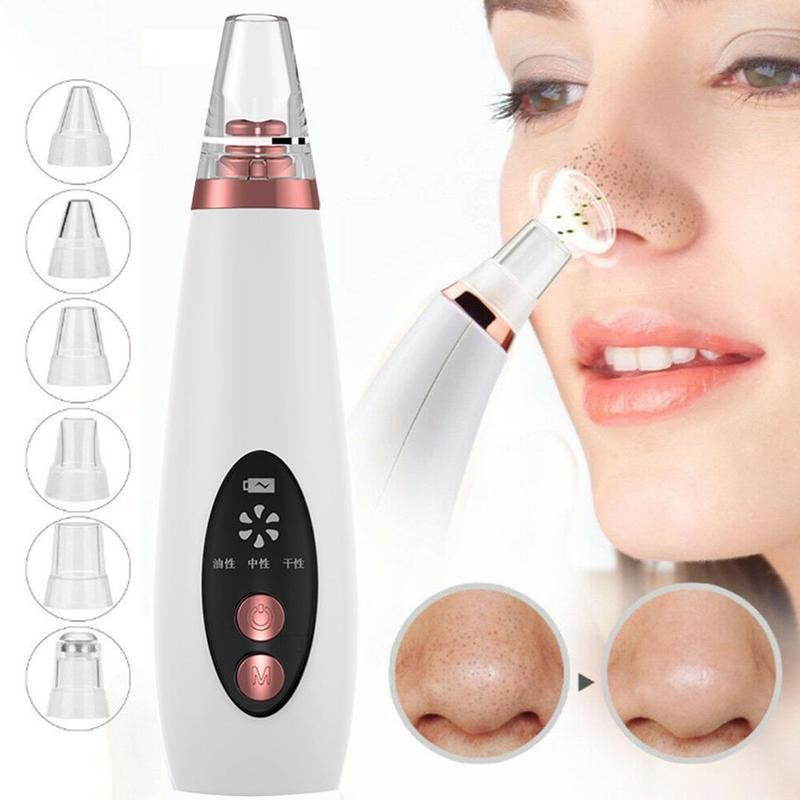 Blackhead Remover Vacuum - Deep Pore Cleansing & Oil Removal Tool with Adjustable Suction