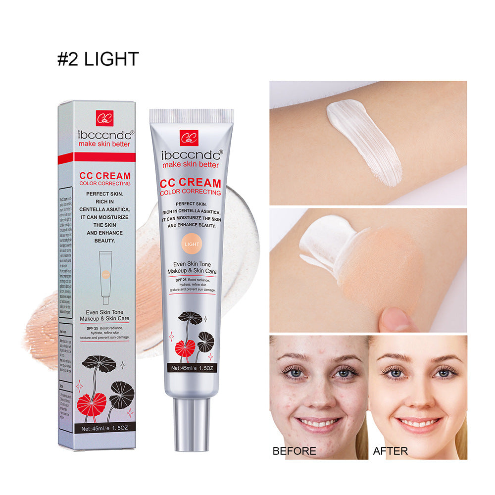 Centella Asiatica CC Cream - Moisturizing, Color Correcting, Waterproof